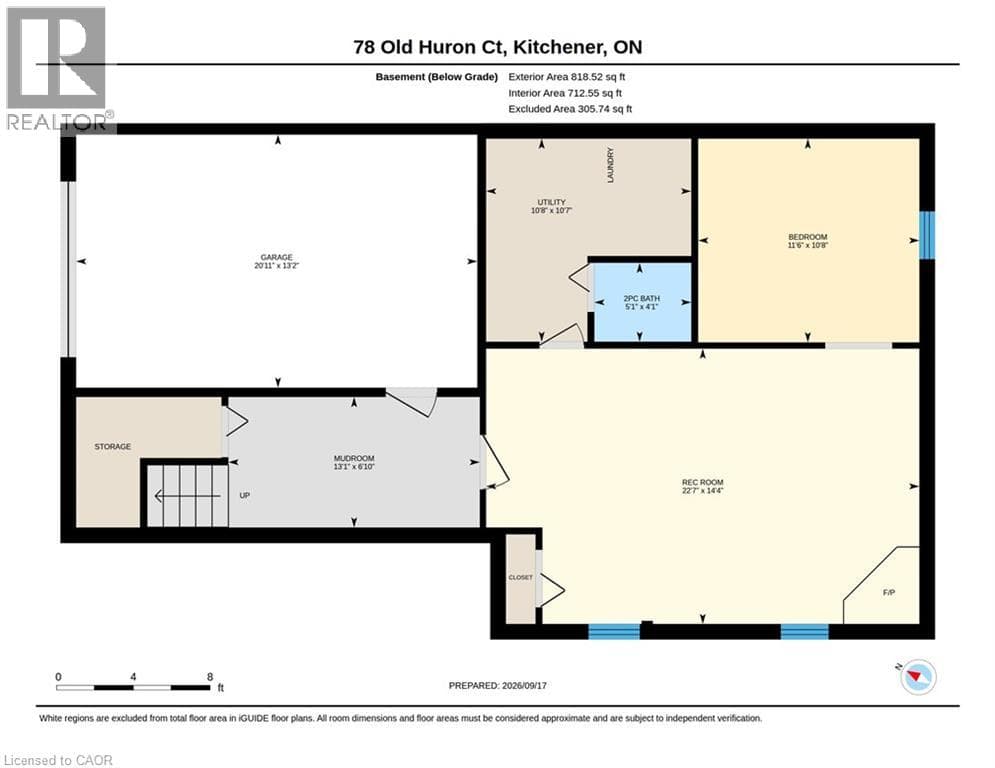 Semi-detached for sale at 78 OLD HURON Court, Pioneer Park, Kitchener, Ontario, photo 29