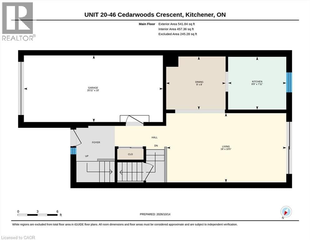 Townhouse for sale at 46 CEDARWOODS Crescent Unit# 20, Vanier, Kitchener, Ontario, photo 36