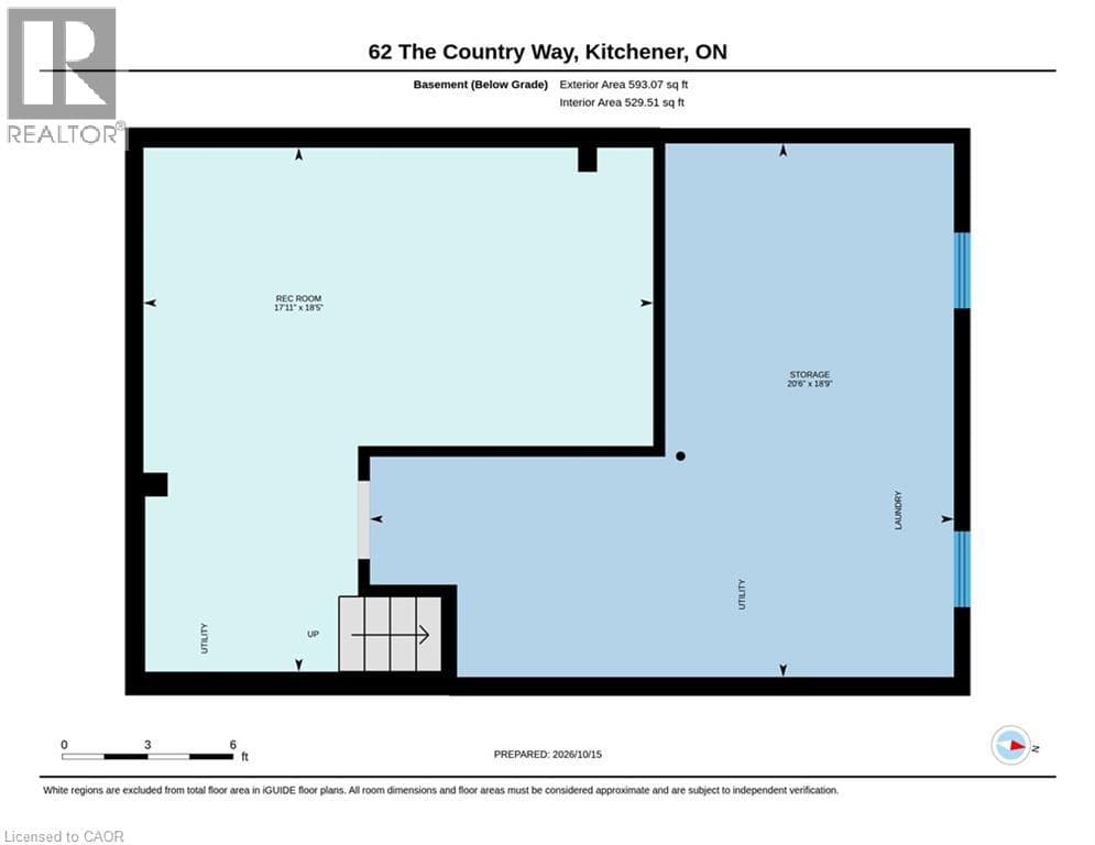 Semi-detached for sale at 62 THE COUNTRY Way, Country Hills West, Kitchener, Ontario, photo 39