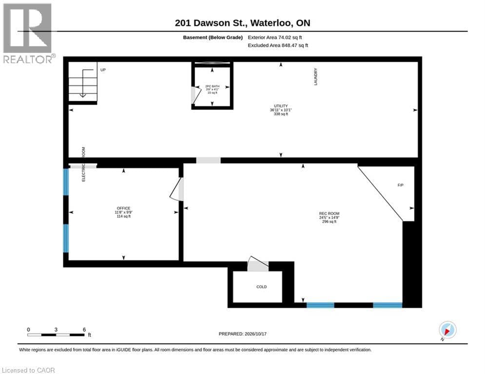 Detached for sale at 201 DAWSON Street, Uptown West, Waterloo, Ontario, photo 35